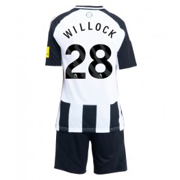 Newcastle United Joe Willock #28 Thuis tenue Kids 2024-25 Korte Mouw (+ Korte broeken)
